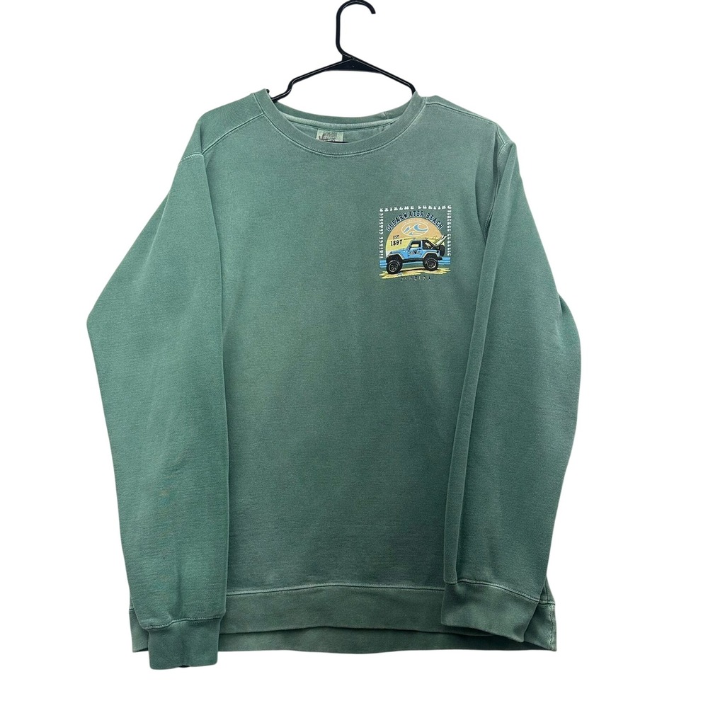 Comfort Colors Clearwater Beach Florida extreme surfing sweatshirt with graphic.